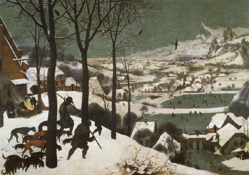 Pieter Bruegel Hunters in the snow France oil painting art